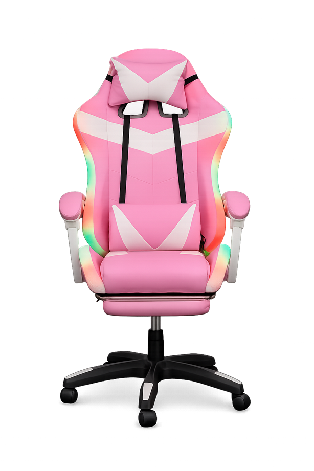 Gamer Rosada Reposapies